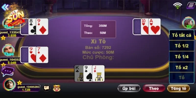 Xì tố Sunwin Những điều cần chú ý trong bài Xì tố Sunwin