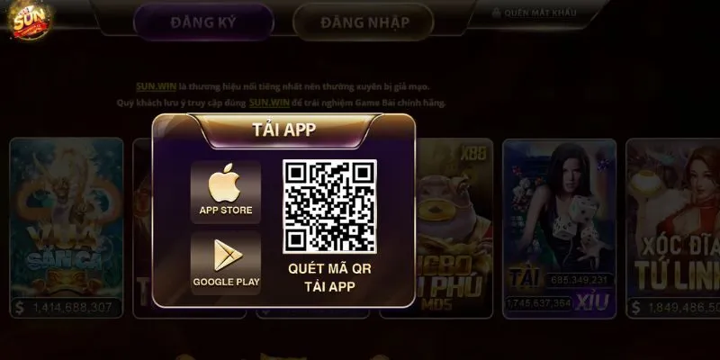 Sunwin 52 Tải Sunwin và cài đặt ứng dụng